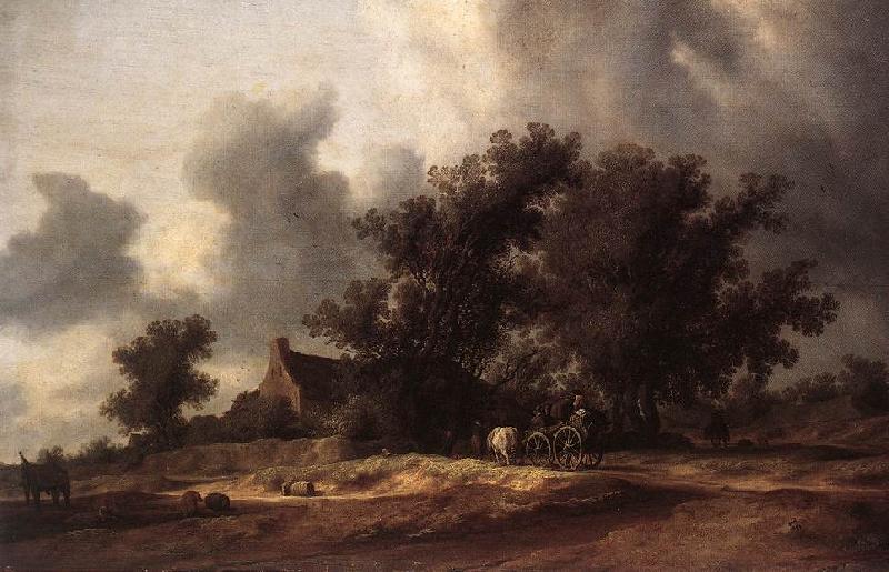 RUYSDAEL, Salomon van After the Rain tg